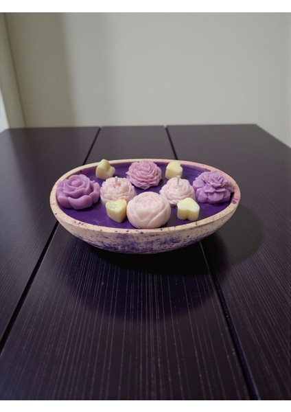 Lavender Veil Kokulu Mum %100 Doğal Soya Wax