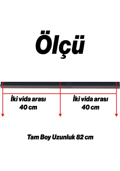 Foça Mat Siyah 800 mm 80 cm Uzun Metal Kulp 3 Vidalı Mobilya Çekmece Dolap Kapak Kulpları Premium fiyatları