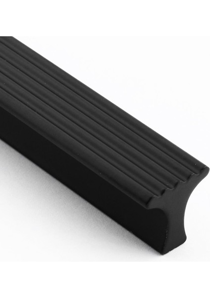 Foça Mat Siyah 800 mm 80 cm Uzun Metal Kulp 3 Vidalı Mobilya Çekmece Dolap Kapak Kulpları Premium modelleri