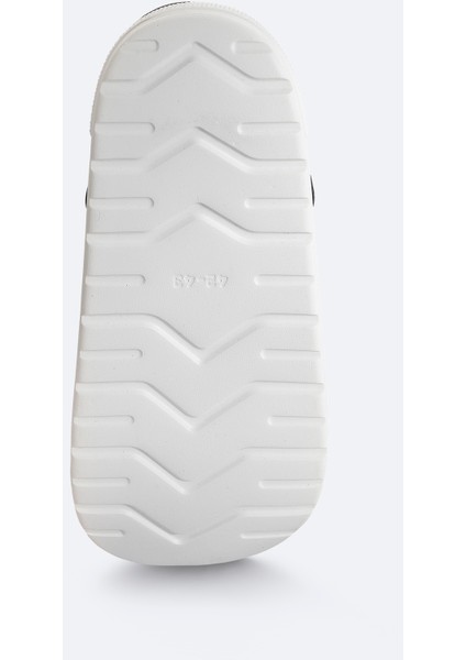 Erkek Siyah-Beyaz Eva Terlik A31Y8316