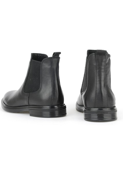 , Erkek Hakiki Deri Bot 1531007Z8255 Siyah modelleri