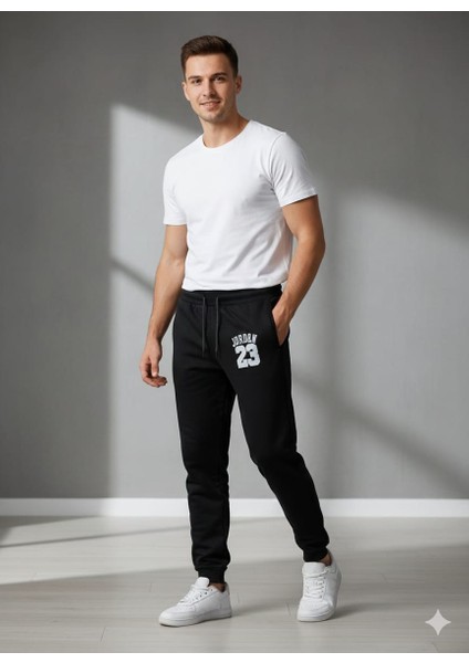 Siyah Erkek Eşofman Altı 4