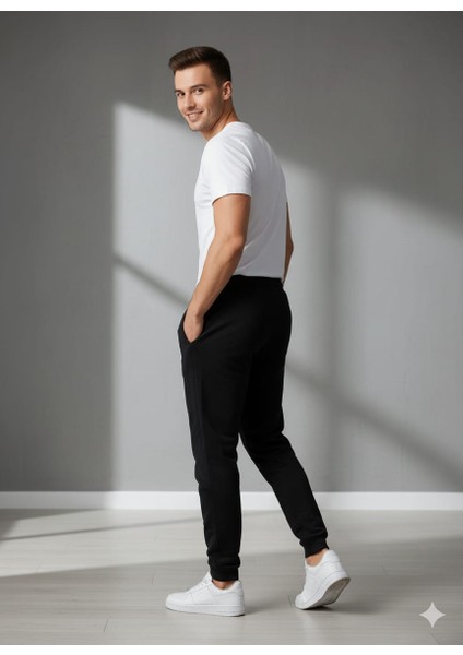 Siyah Erkek Eşofman Altı 4 fiyatları