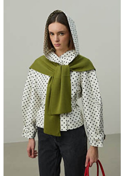 Kare Parçalı Atkı Yeşil fiyatları