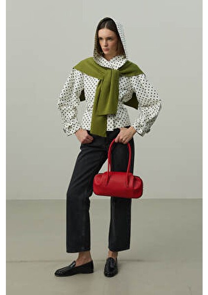 Kare Parçalı Atkı Yeşil fırsatları