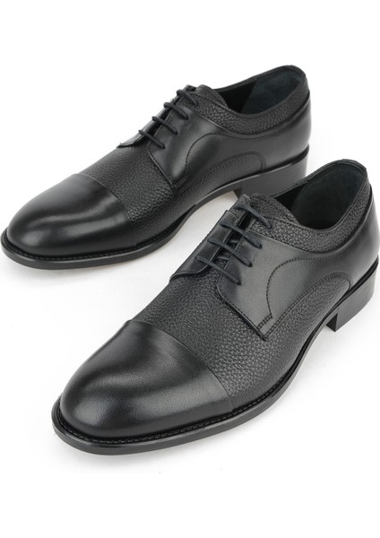 , Erkek Hakiki Deri Ayakkabı 15350Z1030 Siyah indirimleri