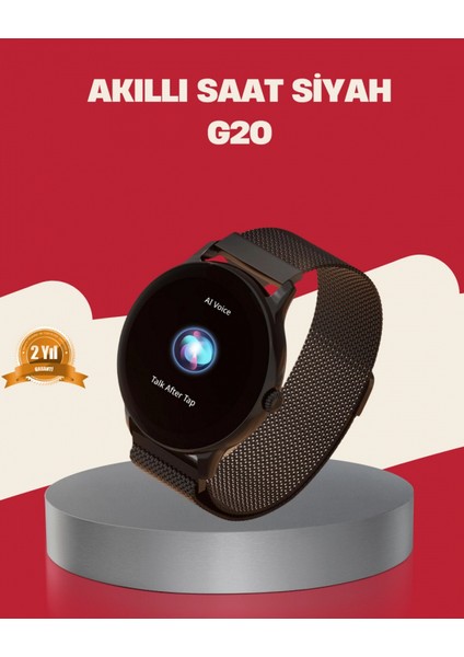 Haino Teko G20 Mini – Şık, Suya Dayanıklı, Bildirim ve Spor Modlu Akıllı Saat