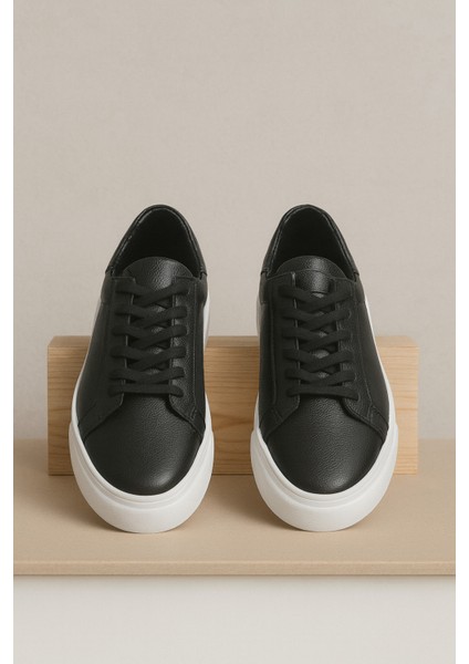Erkek Hakiki Deri Sneaker