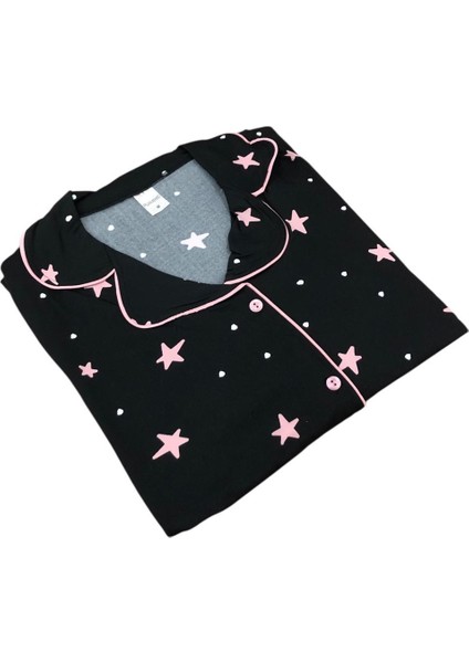 Pijamood Kadın Milan Kumaş Önü Düğmeli Mevsimlik Uzun Kol Pijama Takımı fiyatları