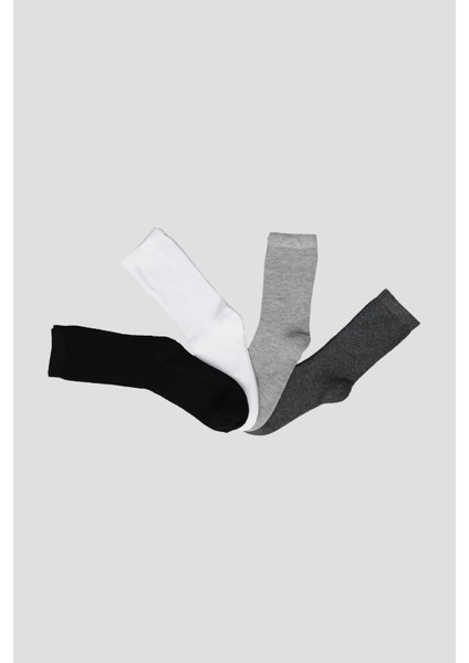 4 Çift Mevsimlik Erkek Çocuk Soket Çorap fiyatları