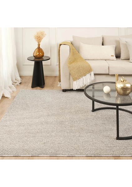 7/24 Iskandinav Premium Lina Gri Salon Mutfak Halısı Yolluk