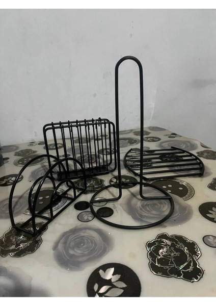 4lü Peçetelik Seti