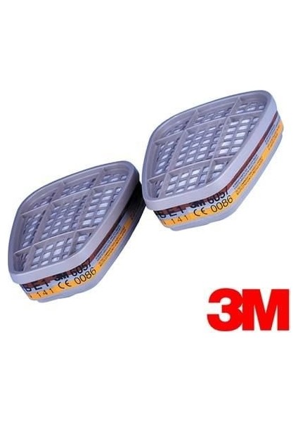 3m 6057 Abe1 Organik Inorganik Asit Gaz Filtresi