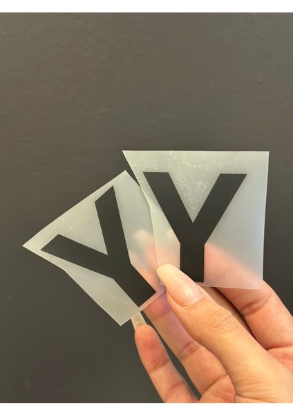 2 Li Ütü Ile Yapışan Y Harfi Arma Transfer Baskı 5x4 cm fırsatları
