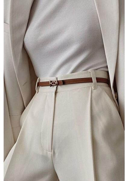 Kadın Gold Tokalı Ince Pantolon, Gömlek, Ceket, Elbise, Kazak Kemeri fiyatları