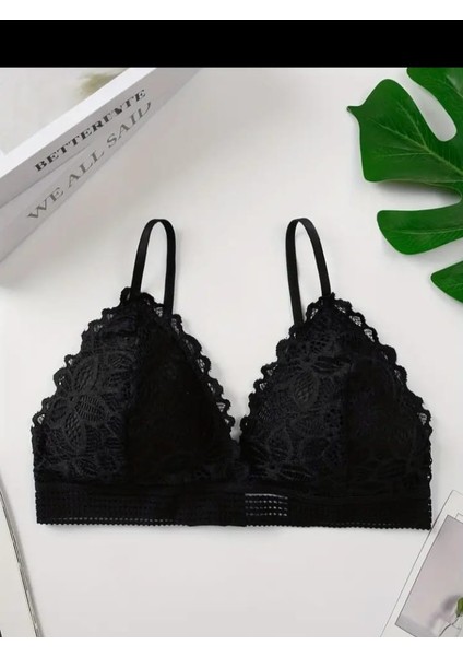 3 Lü Dantelli Üçgen Sütyen modelleri