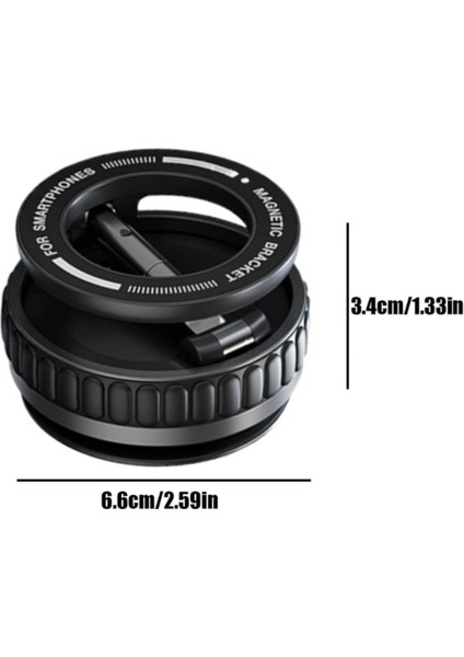 K11 / 360° Dönebilen Vakumlu Magnetik Telefon Tutucu fırsatları