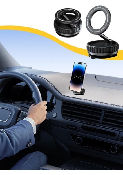 K11 / 360° Dönebilen Vakumlu Magnetik Telefon Tutucu indirimleri