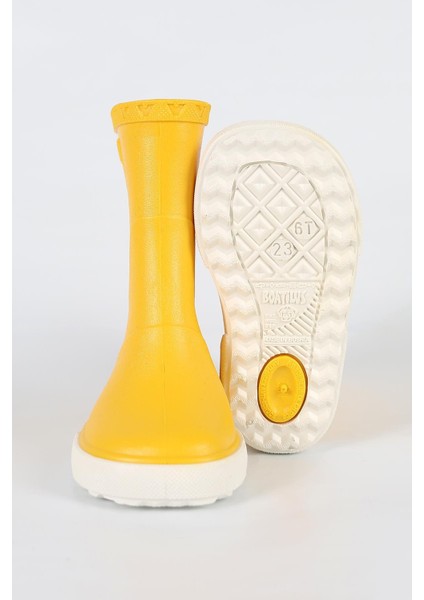 Nautic-B Çocuk Yellow/white Yağmur Çizmesi