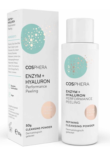 Hyalüron Asitli Enzim Peeling Tozu