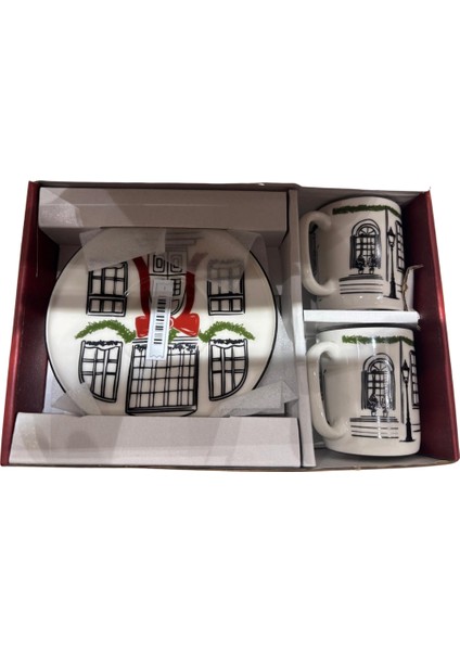 Bowhome 2'li Kahve Fincan Seti