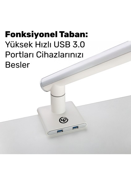 STD49012UW Elysium 17"-32" Ultra Slim Alüminyum 2xusb Amortisörlü Vesa Tekli Monitör Tutucu fırsatları