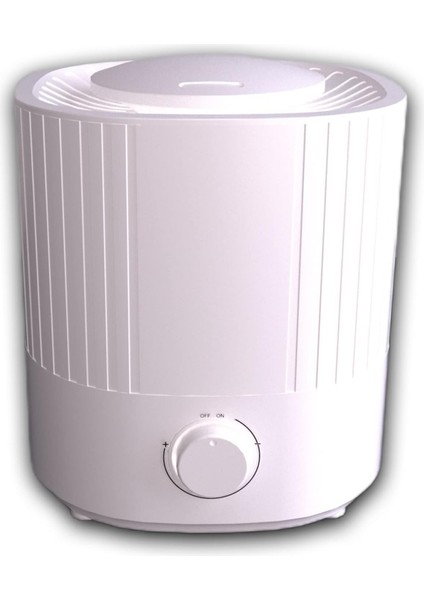 2.5 Lt Hava Nemlendirici Buhar Makinesi Ultrasonik Difüzör Oda Nemlendirici Hava Nemlendiricisi Ortam Nemlendirici 7 Renkli Ledli Nemlendirici (Beyaz)