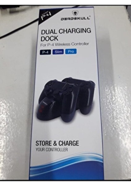 Ps4 Slim Pro Led'li Dual Charging Dock Göstergeli Şarj Istasyonu Playstation 4