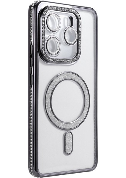 Nrtmsa Newface Xiaomi Redmi Note 14 4g Joke Simli Magneticsafe Kılıf - Siyah modelleri