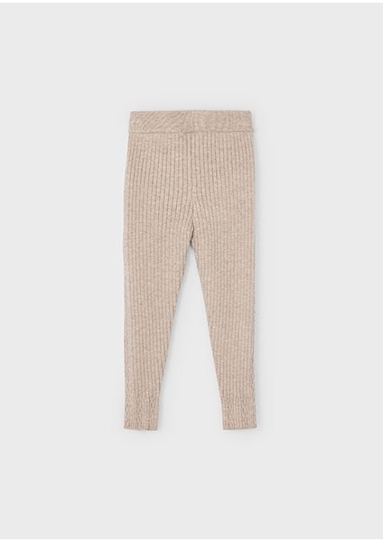 Bej Kız Çocuk Triko Tayt 10059 modelleri