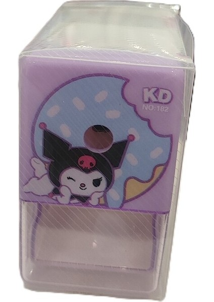 Kuromi Figürlü Masaüstü Kollu Mekanik Kalemtraş AD41229