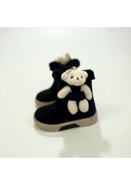 Ayıcık Desenli Kız Çocuk Kaymaz Taban Bot fiyatları