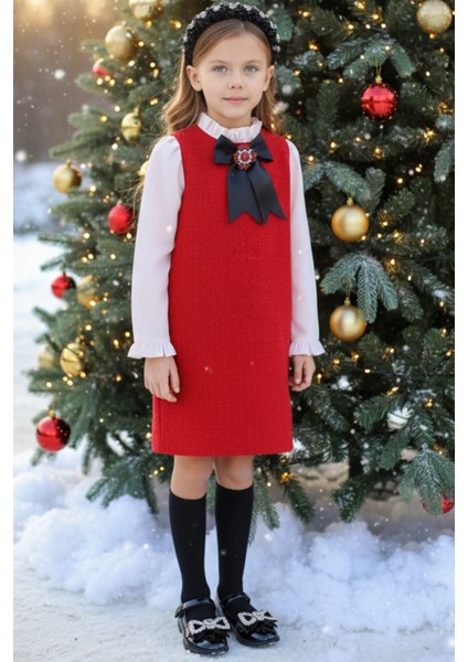 VANESSA BROŞ / KIRMIZI