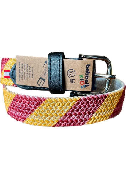 Sarı Kırmızı Çocuk Kemeri - 4-8 fiyatları