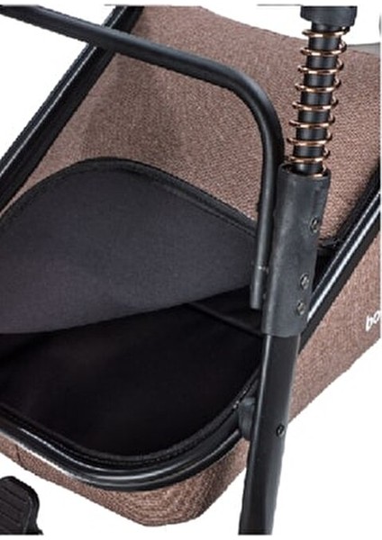 Bc 440 Colorado Chrome Travel Sistem Bebek Arabası Gri