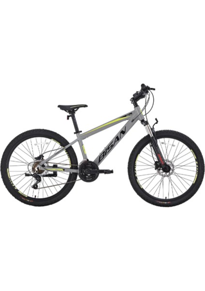 Cooper Dağ Bisikleti 35 cm Md 26 Jant 21 Vites Açık Gri Siyah Sarı modelleri