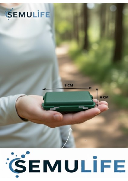 Ilaç Saklama Vitamin Hap Kutusu Hap Düzenleyici Haftalık Hap Kutusu Günlük Hap Kutusu Saklama Kabı Vitamin Kutusu Pill Organizer