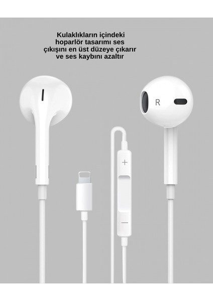 Yüksek Ses Kaliteli Mikrofonlu Kablolu Kulak Içi Kulaklık fiyatları