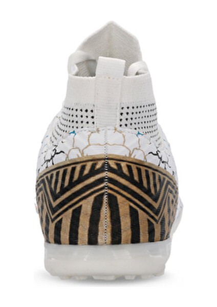 Corner Erkek Futbol Ayakkabı Beyaz / Mavi