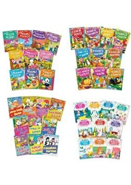 Mini Masallar Set - 40 Kitap - 4-6 Yaş