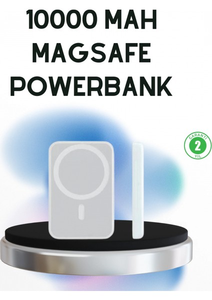 Kablosuz Magsafe Powerbank – Iphone Uyumlu, 10000 Mah, Isı Dağılımlı