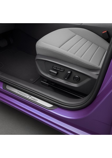 Chery Tiggo 7 Pro Krom Kapı Eşiği 4 Parça Paslanmaz Çelik Abs Çerçeve fiyatları