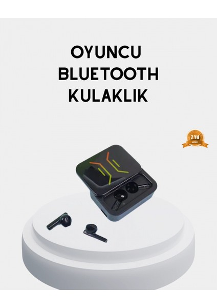 Bluetooth 5.3 Kulaklık – Kablolu & Kablosuz Kullanım, 2000 Mah Powerbank, 4 Saat Kesintisiz Müzik