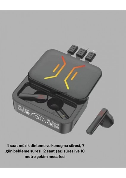 Bluetooth 5.3 Kulaklık – Kablolu & Kablosuz Kullanım, 2000 Mah Powerbank, 4 Saat Kesintisiz Müzik fırsatları