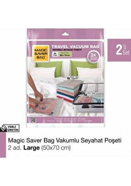 2'li Seyahat Poşeti Roll-Up Large