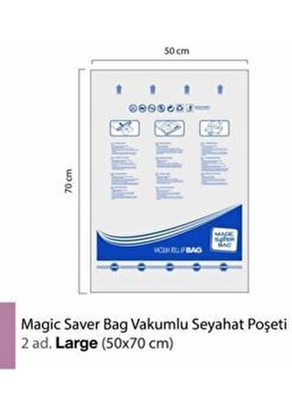 2'li Seyahat Poşeti Roll-Up Large fiyatları