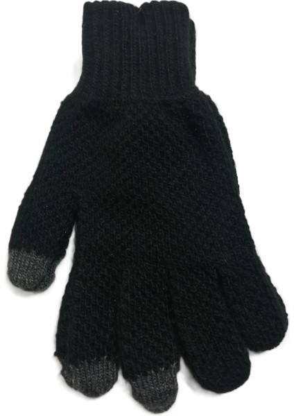 Erkek Örgü Dokunmatik Eldiven Standart modelleri