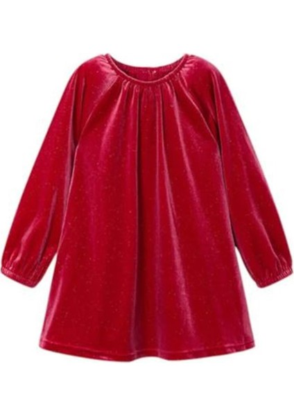 Kız Çocuk Elbise - Mayoral - Kırmızı - 6 Yaş - 4923--KIRMIZI-6 Yaş