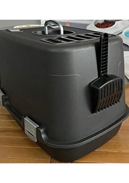 Kürek Hediyeli Irak Plastik Xxl Büyük Boy Kapalı Kedi Tuvaleti fırsatları