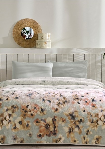 Prime Çift Kişilik Battaniye (200X240)-FLOR Sarı Yeni modelleri